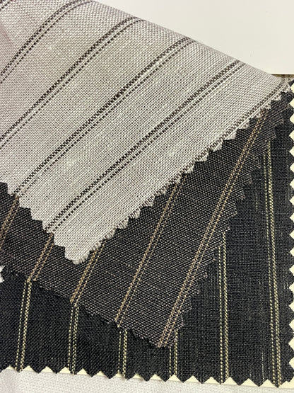 Yarn-Dyed Stripe Linen Fabric For Pant - Natasha Fabric
