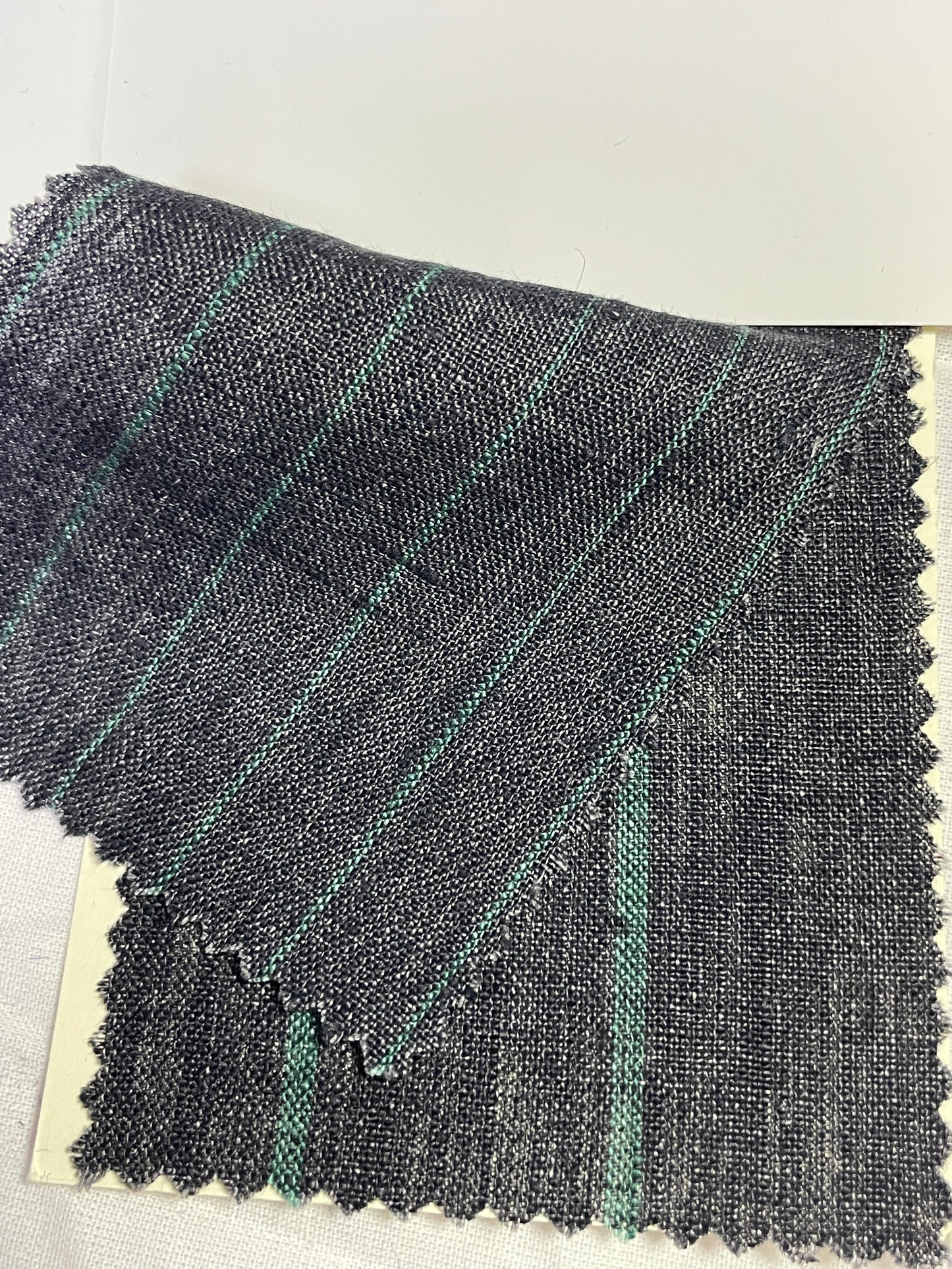 New Yarn-Dyed Stripe Linen Fabric - Natasha Fabric