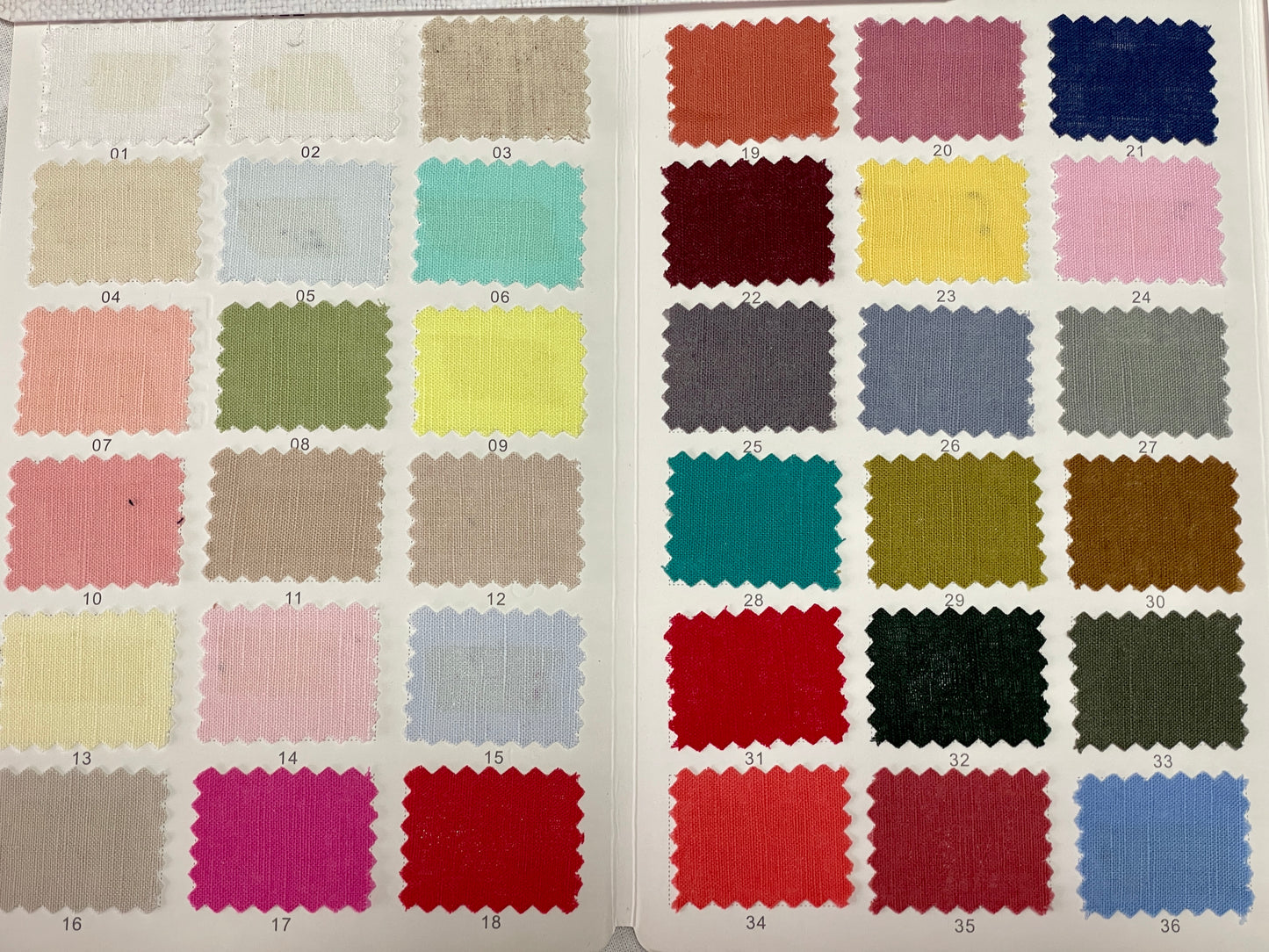 145g Linen Cotton Blended Fabric - Natasha Fabric