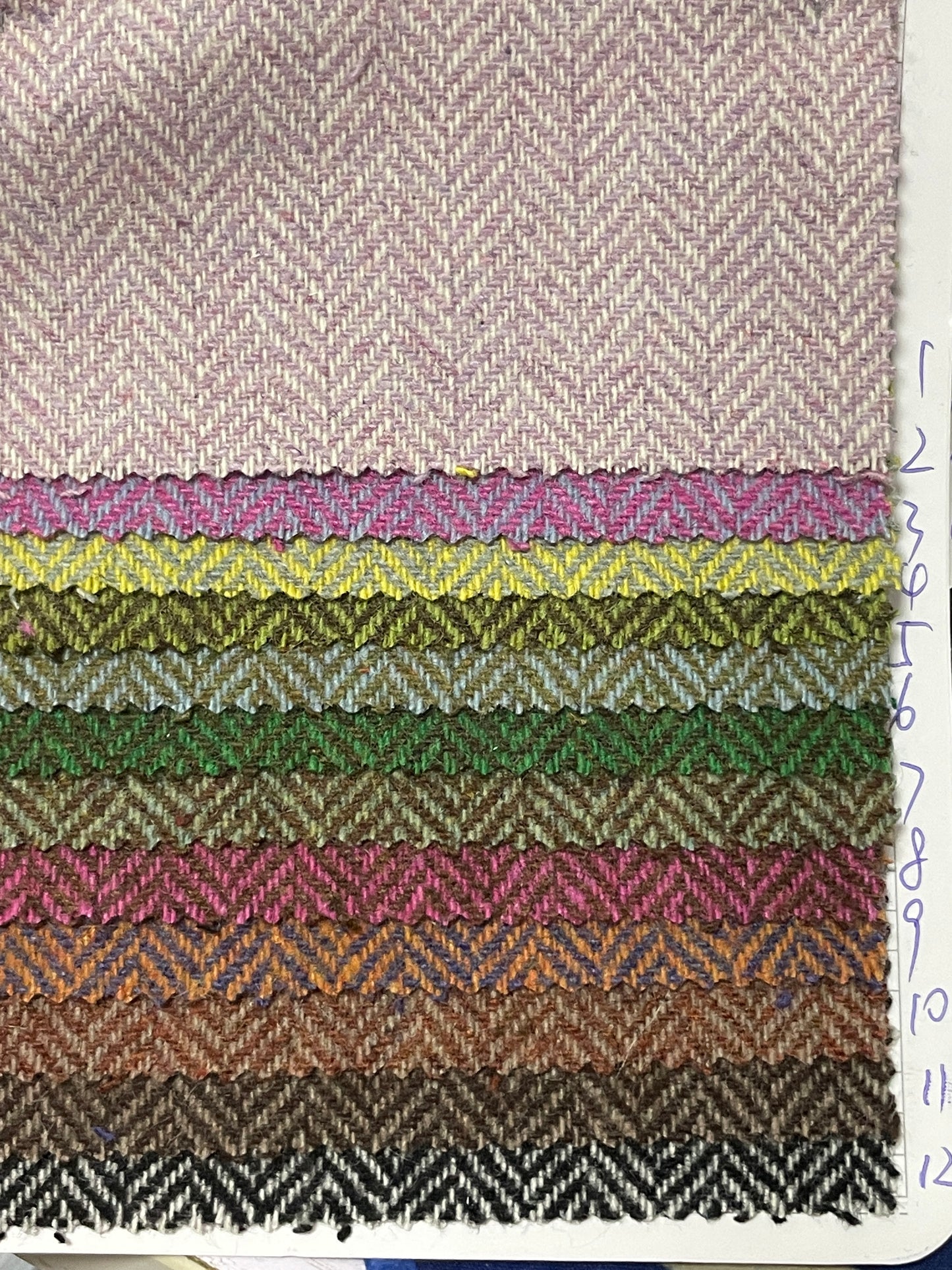 Wool & Poly Blended Tweed/Boucle Fabric - Natasha Fabric