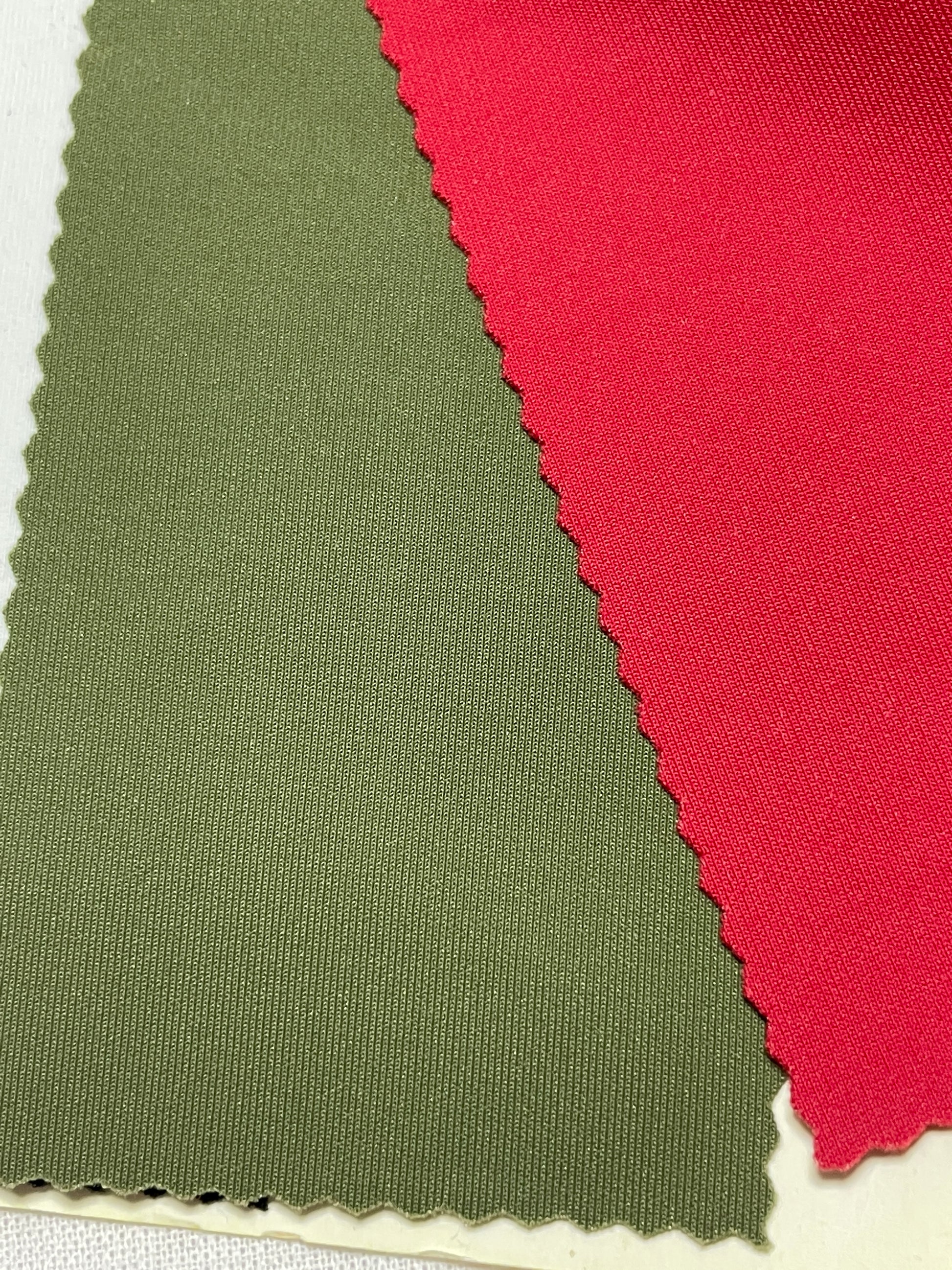 80%Nylon 20% Spandex Knit Fabric For Activewear-Double Side Use - Natasha Fabric