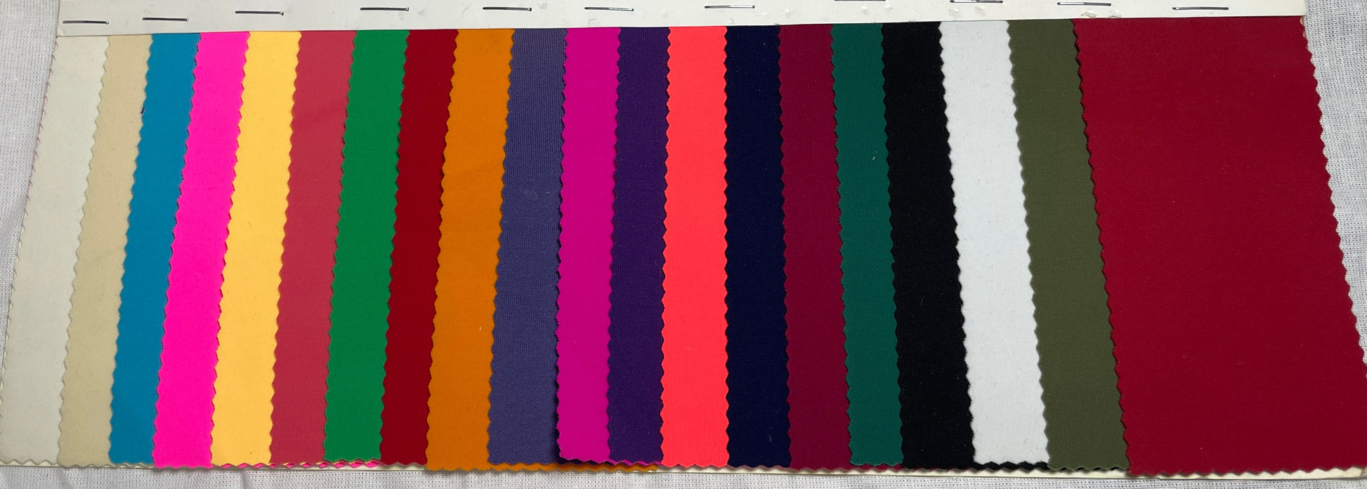 80%Nylon 20% Spandex Knit Fabric For Activewear-Double Side Use - Natasha Fabric