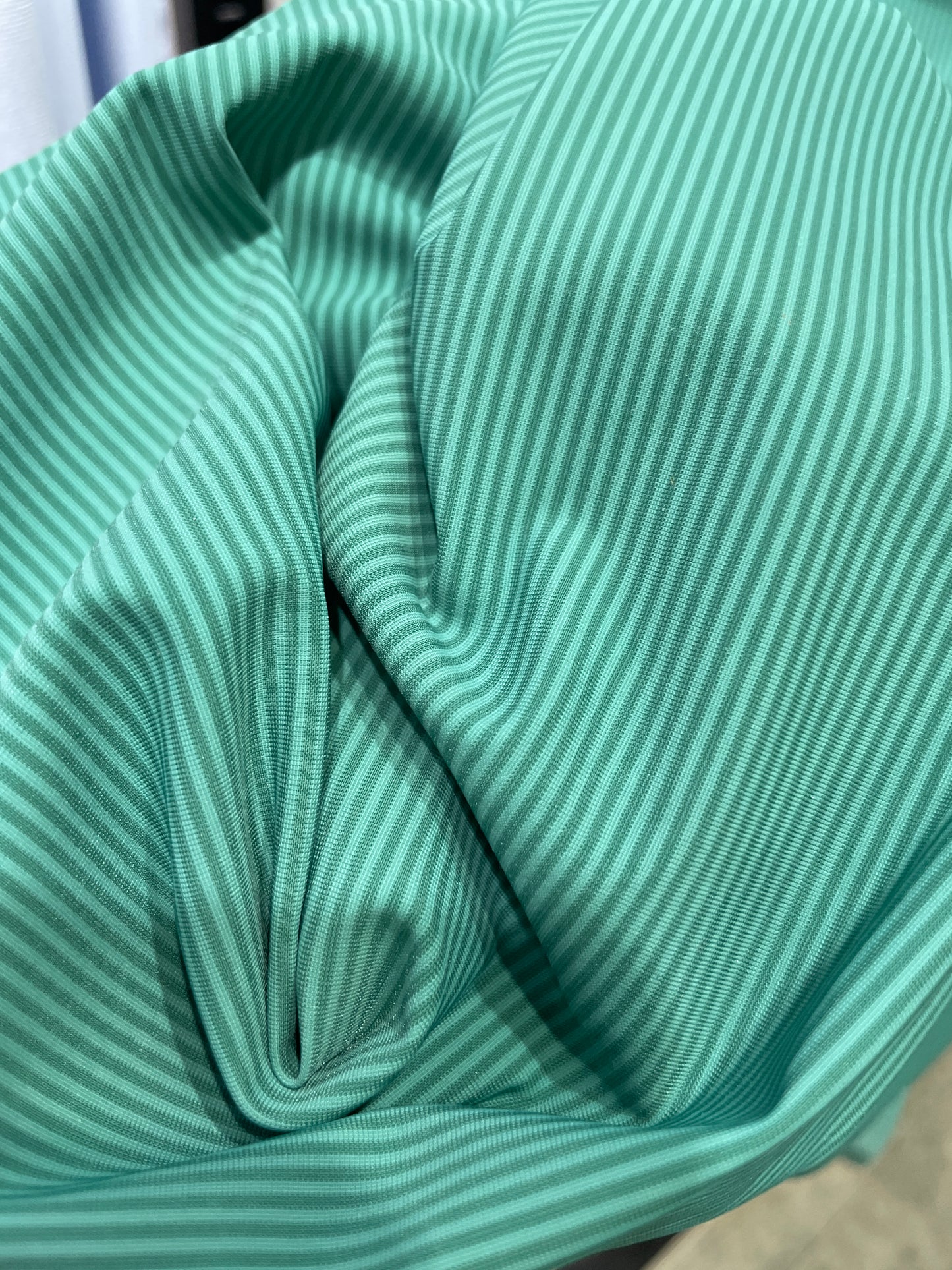 New & Hot Stripe Texture Quick Dry Fabric For Activewear - Natasha Fabric