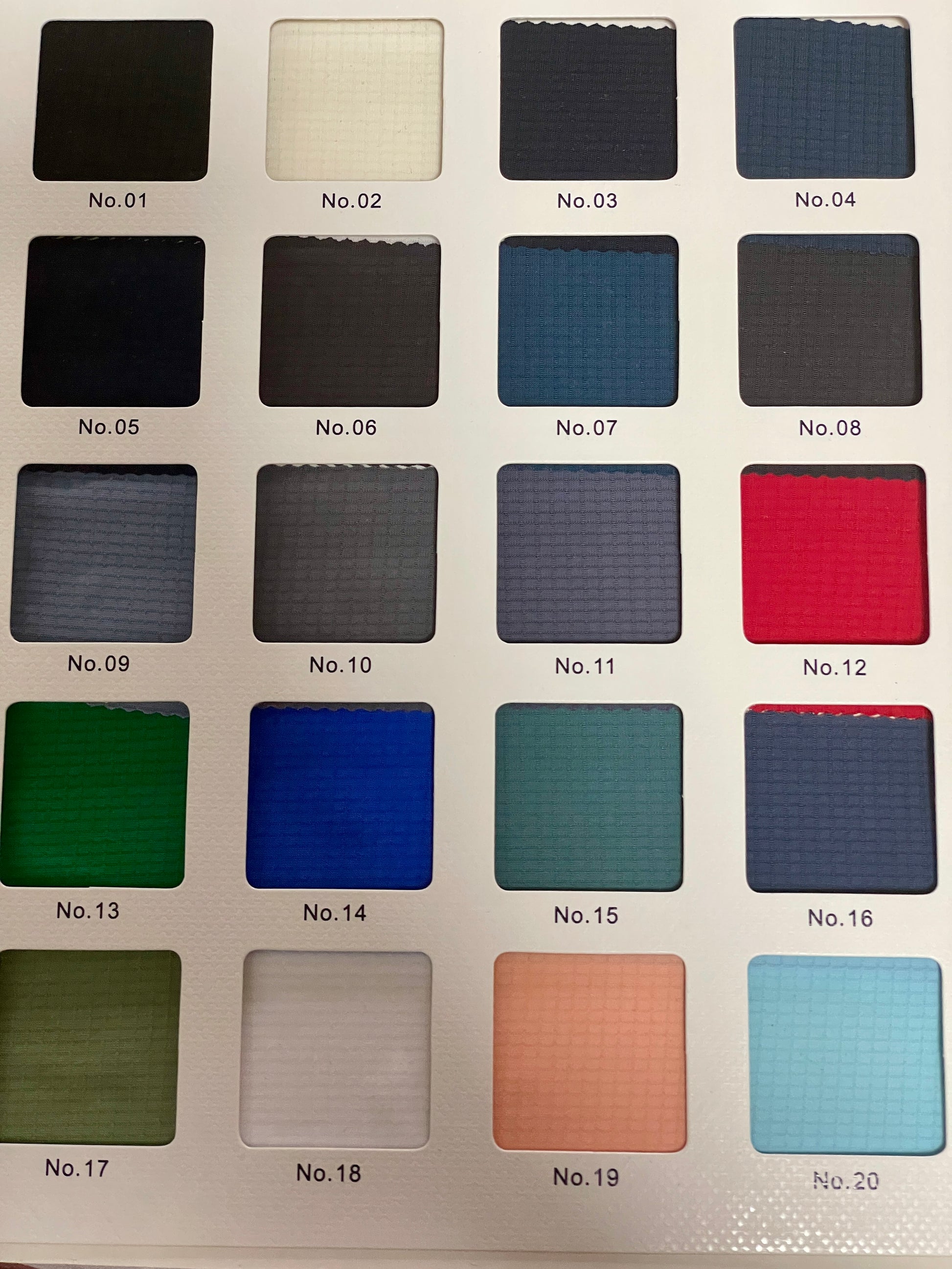 Plaid Texture Quick Dry Fabric For Activewear - Natasha Fabric