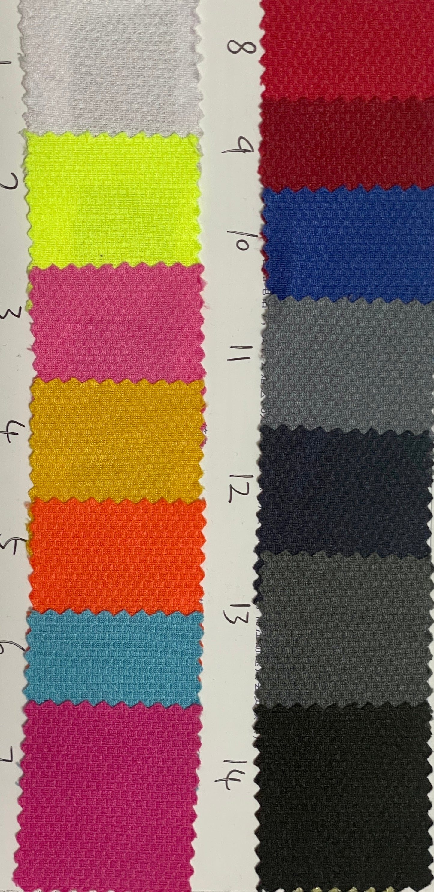 Quick Dry Football & Basketball Fabric --100% Polyester - Natasha Fabric
