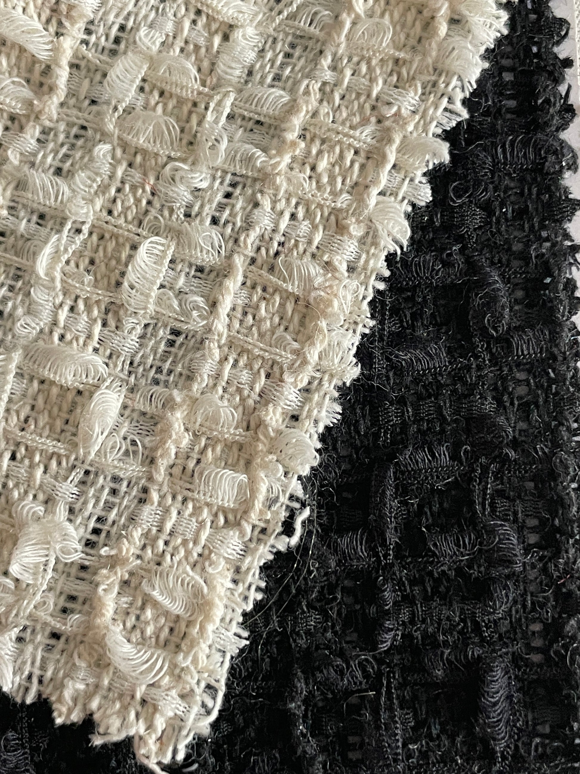 2023 New Check Tweed/ Boucle Fabric On Sale - Natasha Fabric
